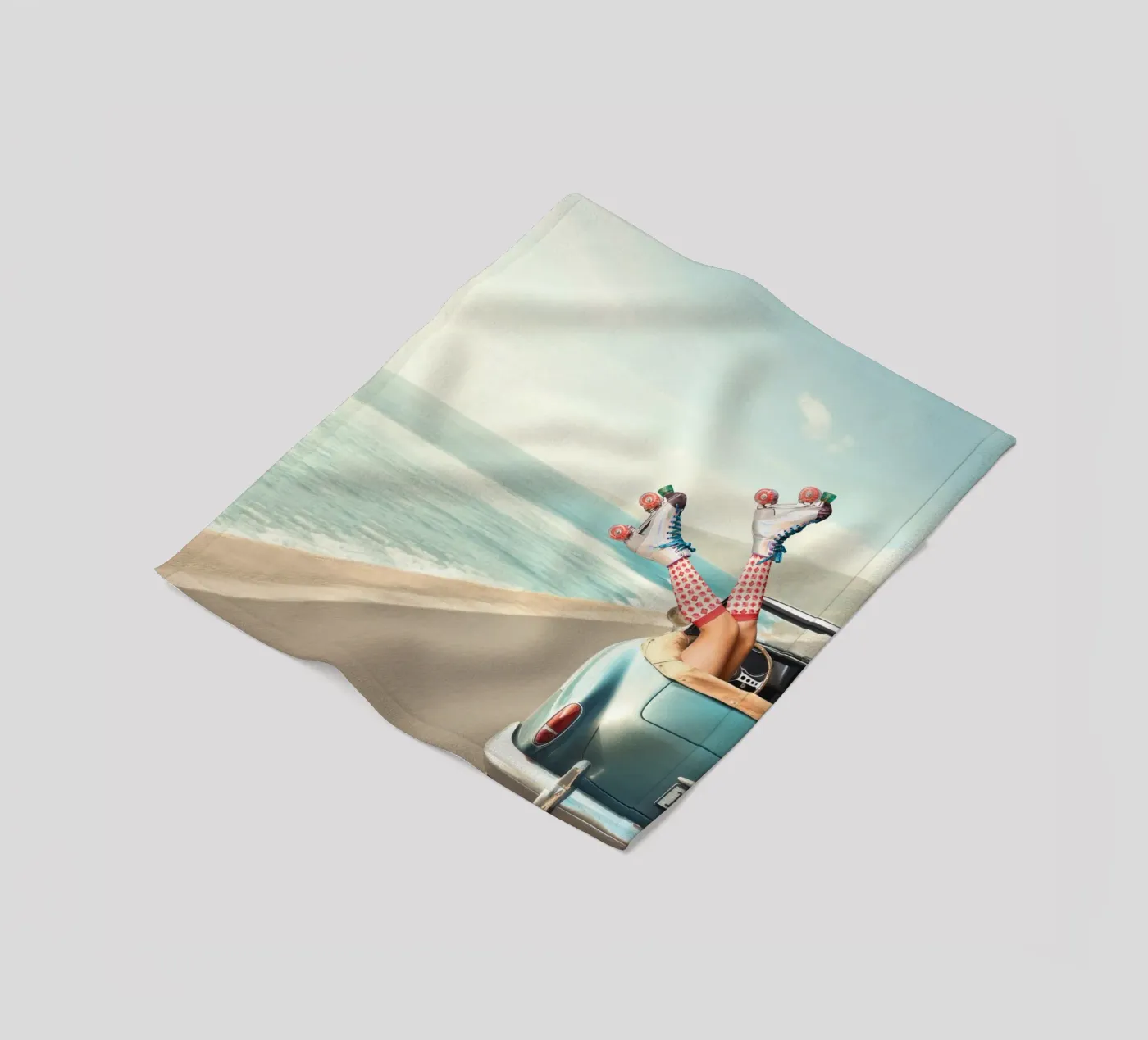 Let's Roll plaid polaire de Dagmar Pels