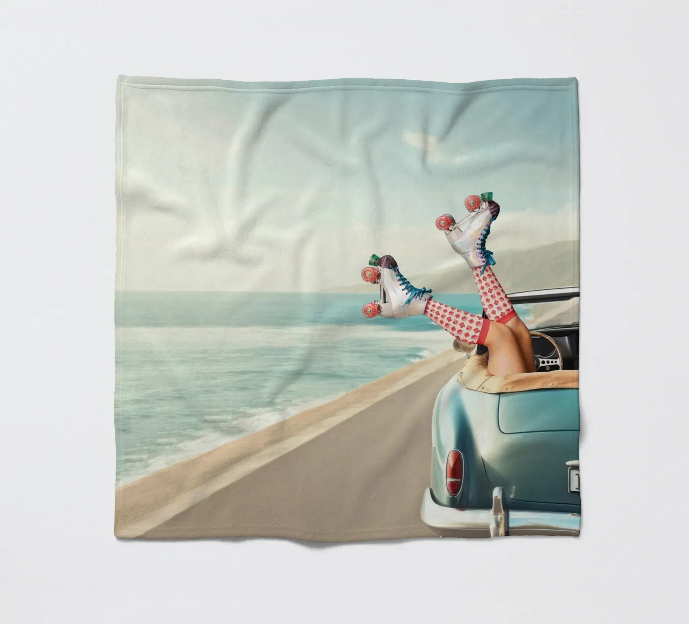 Let's Roll plaid polaire de Dagmar Pels