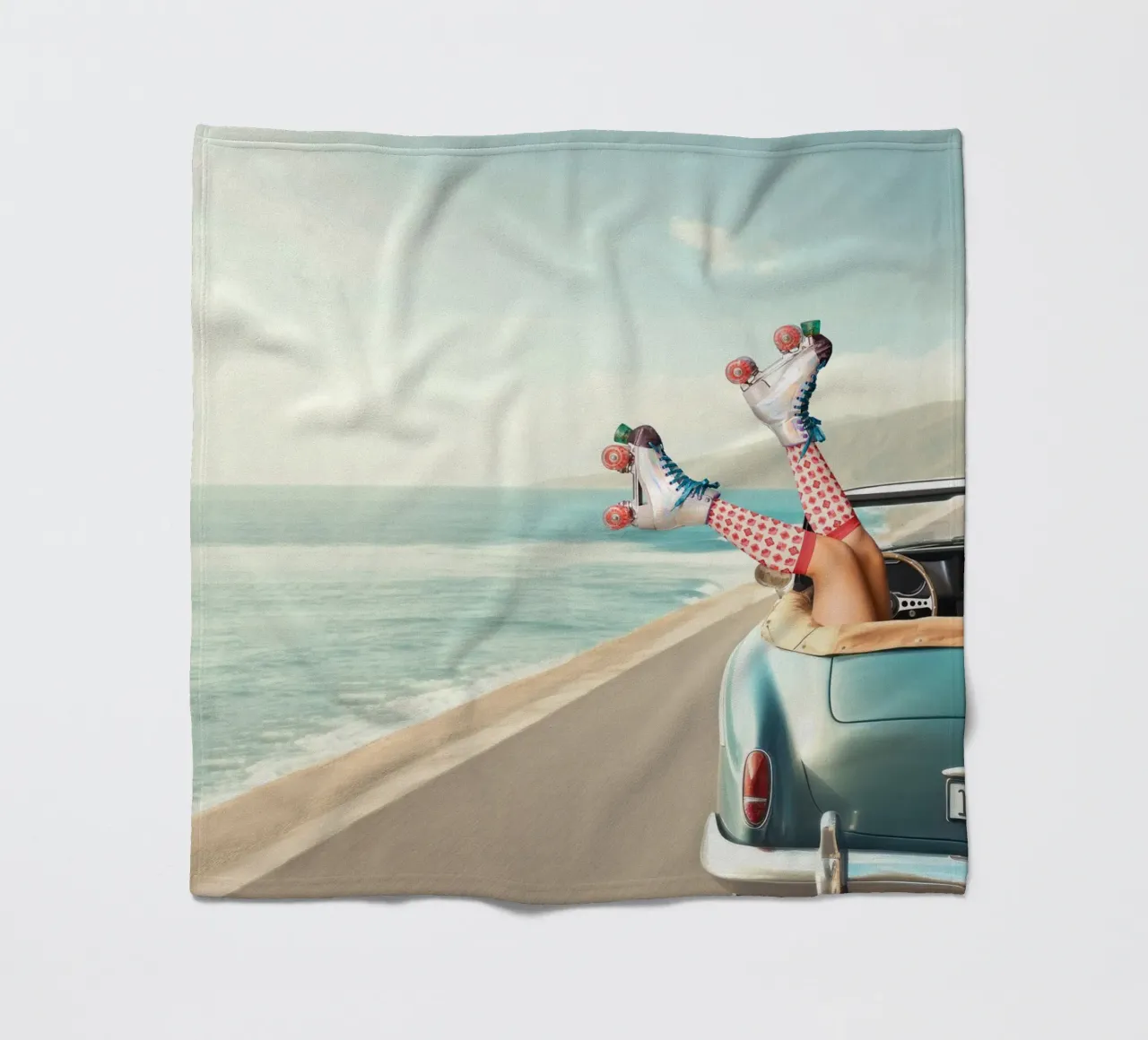 Let's Roll Fleecedecke von Dagmar Pels