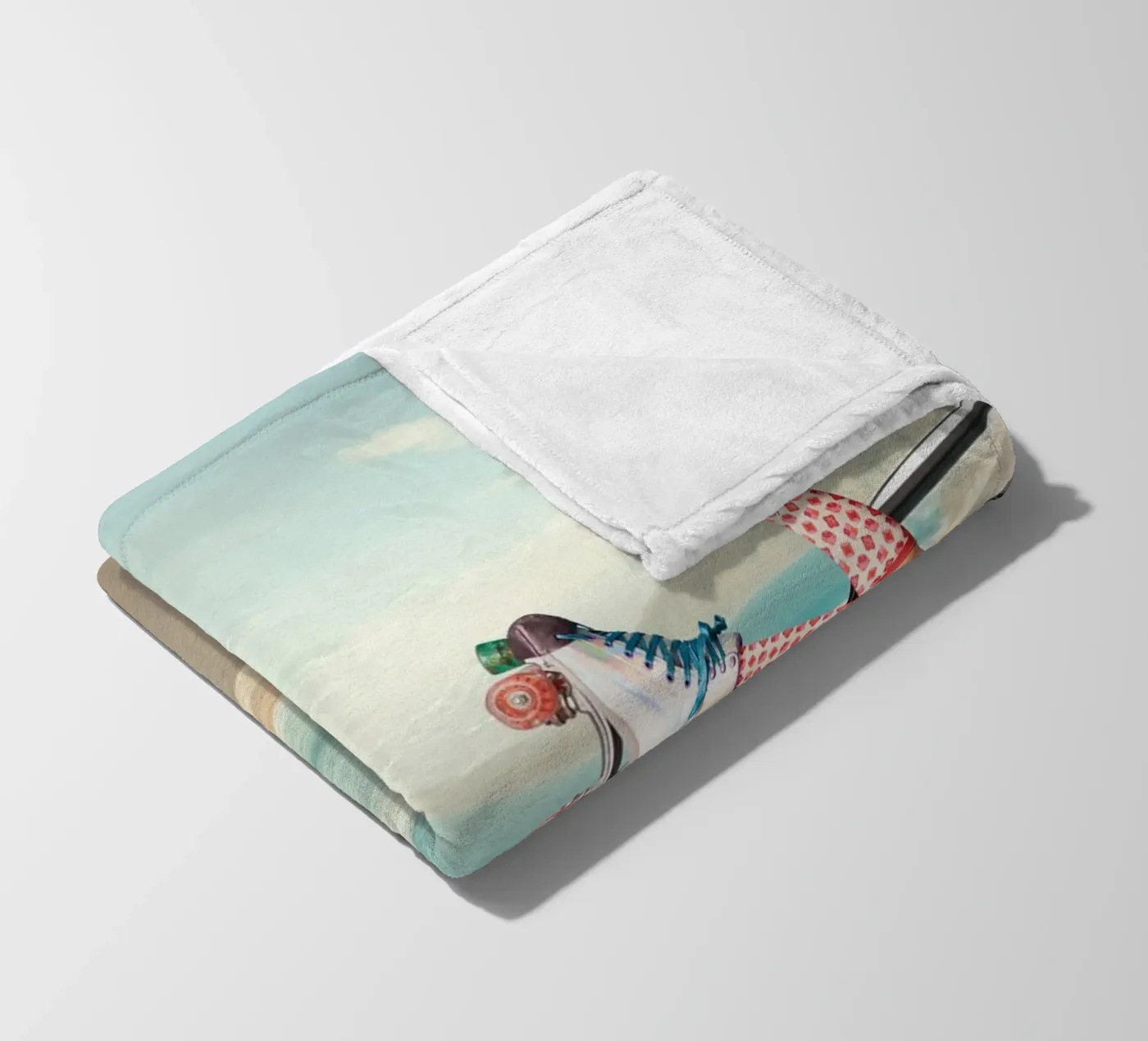 Let's Roll plaid polaire de Dagmar Pels