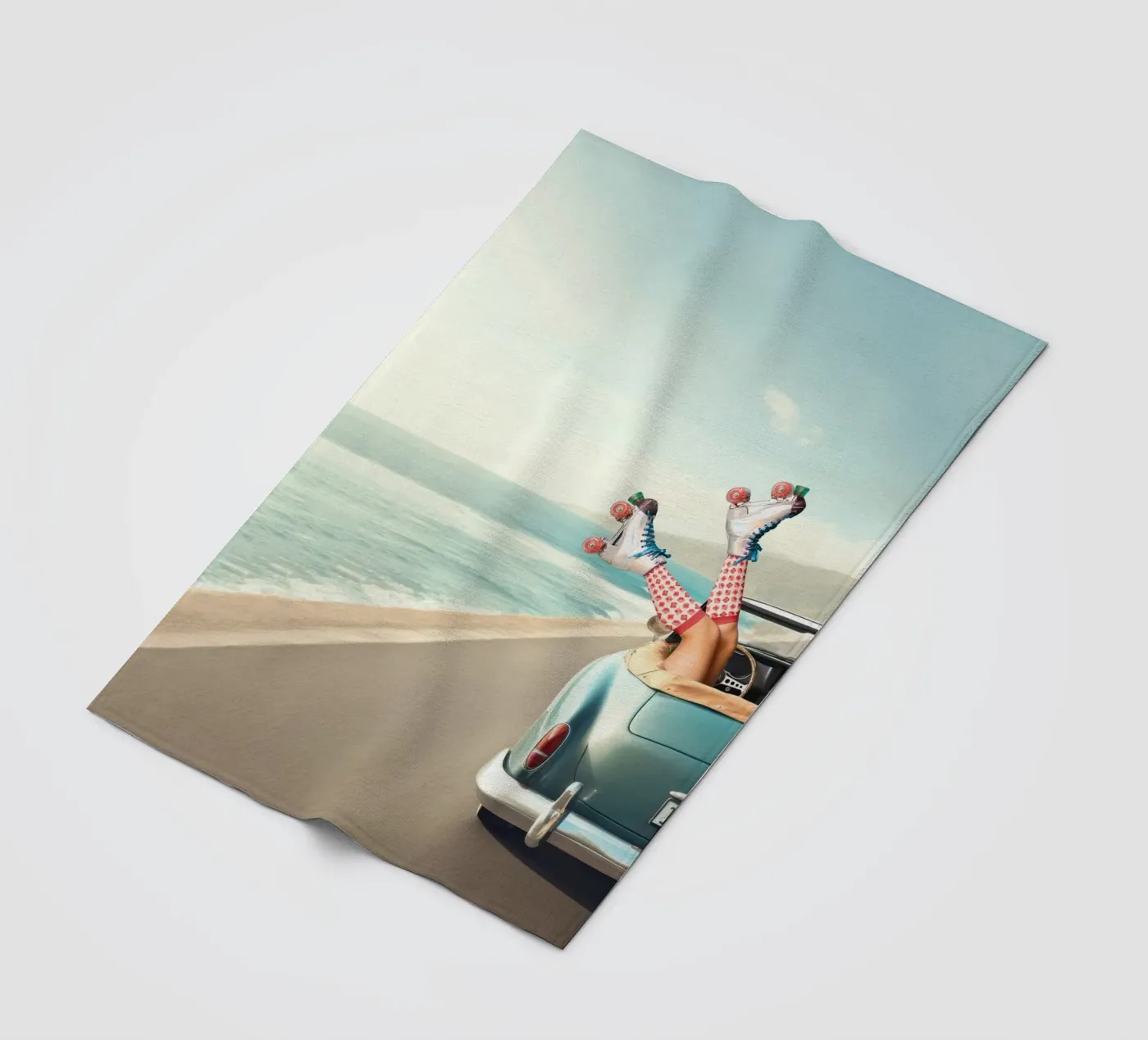 Let's Roll plaid polaire de Dagmar Pels