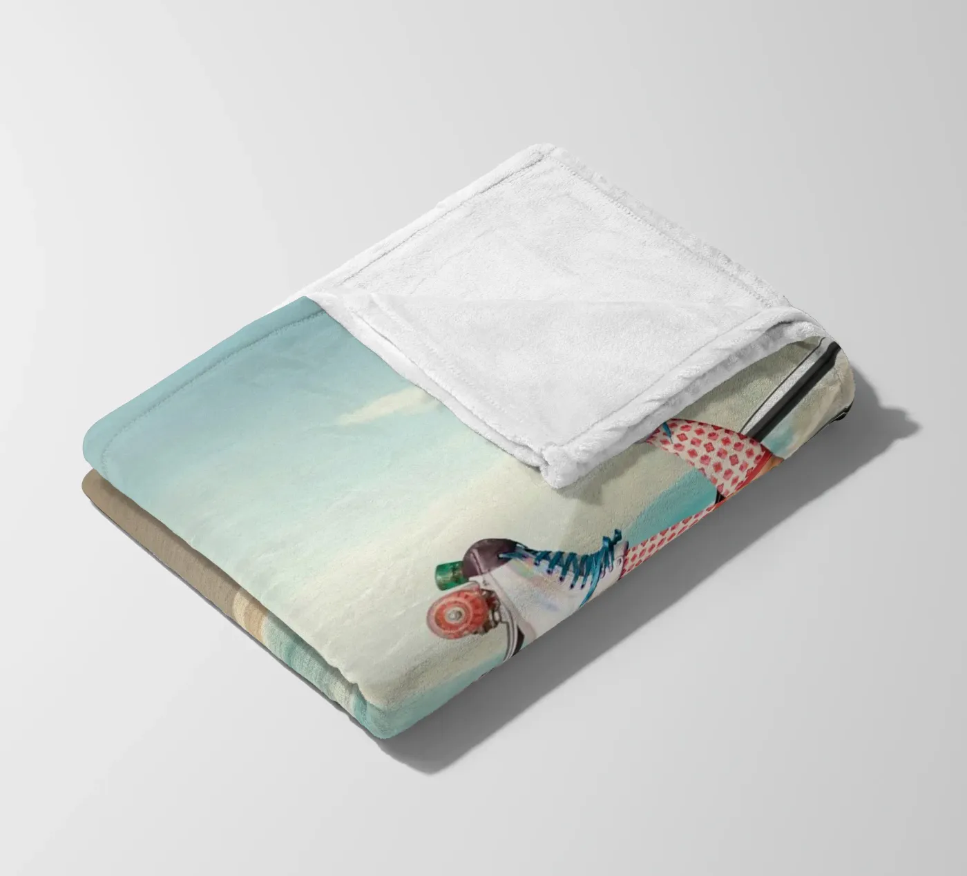 Let's Roll plaid polaire de Dagmar Pels