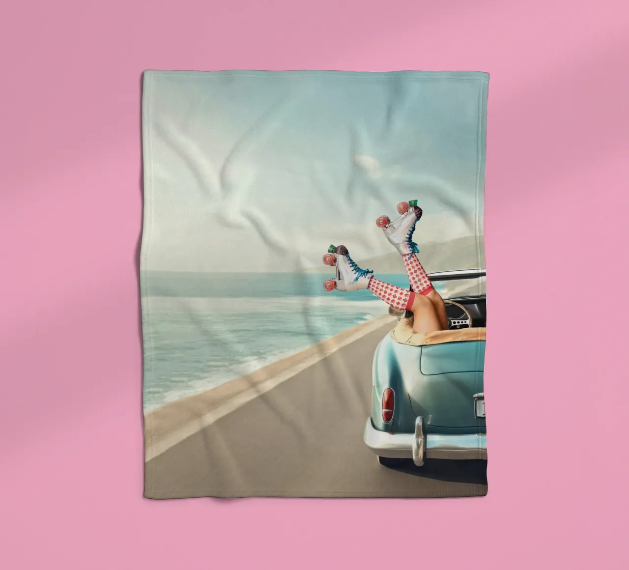 Let's Roll Fleecedecke von Dagmar Pels