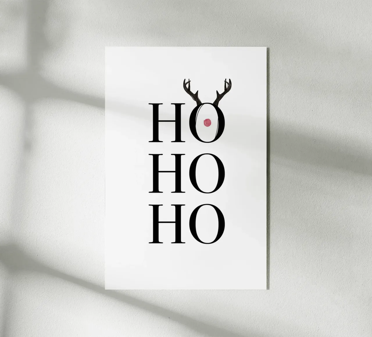 Hohoho Deer plexiglass da KRUTH DESIGN