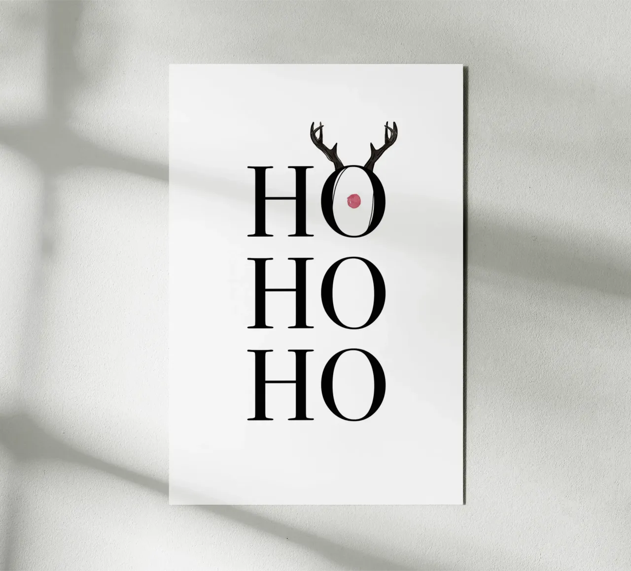 Hohoho Deer alluminio dibond da KRUTH DESIGN
