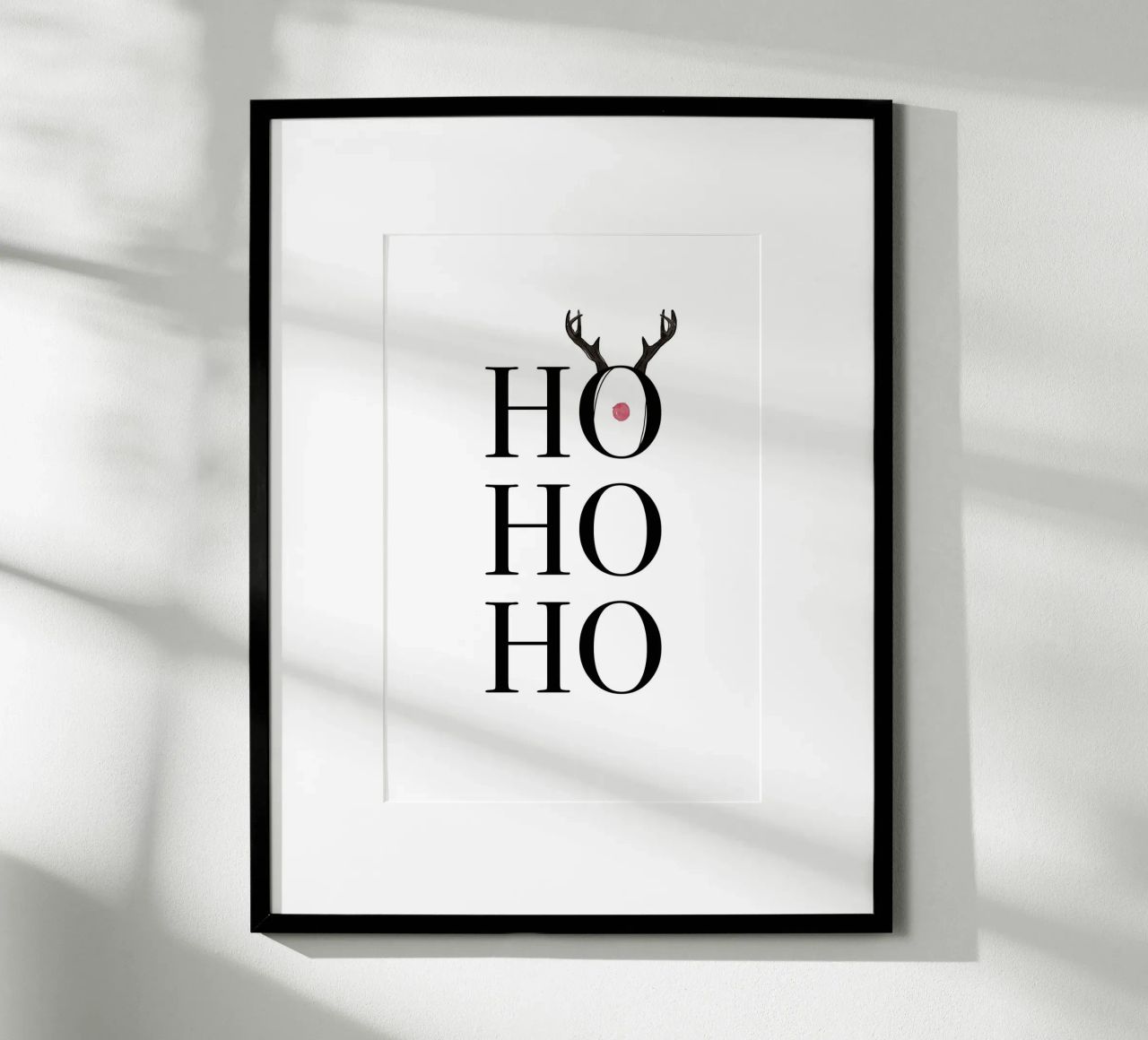 Hohoho Deer Poster von KRUTH DESIGN