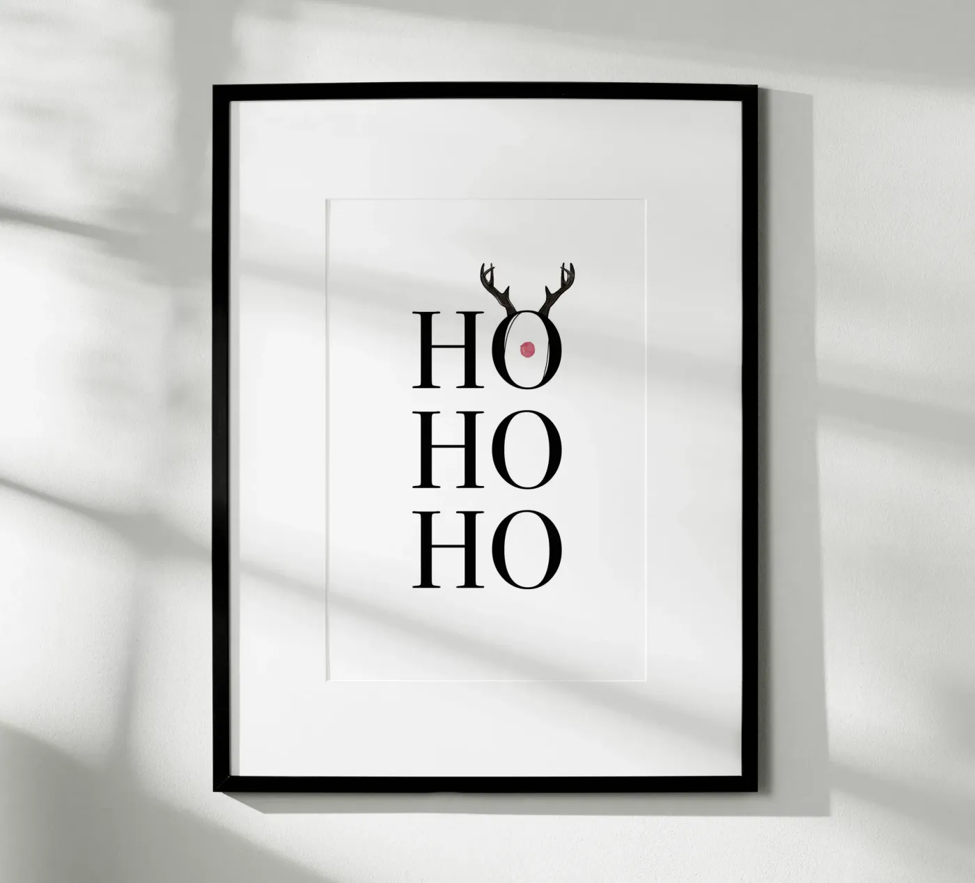 Hohoho Deer poster da KRUTH DESIGN