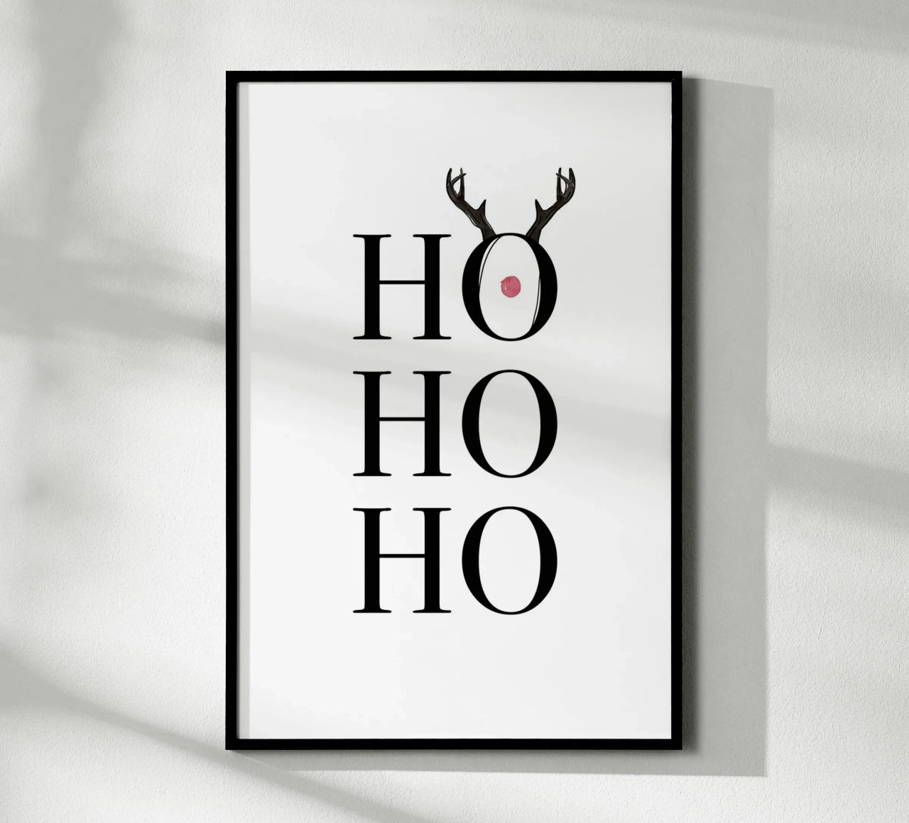 Hohoho Deer Poster von KRUTH DESIGN