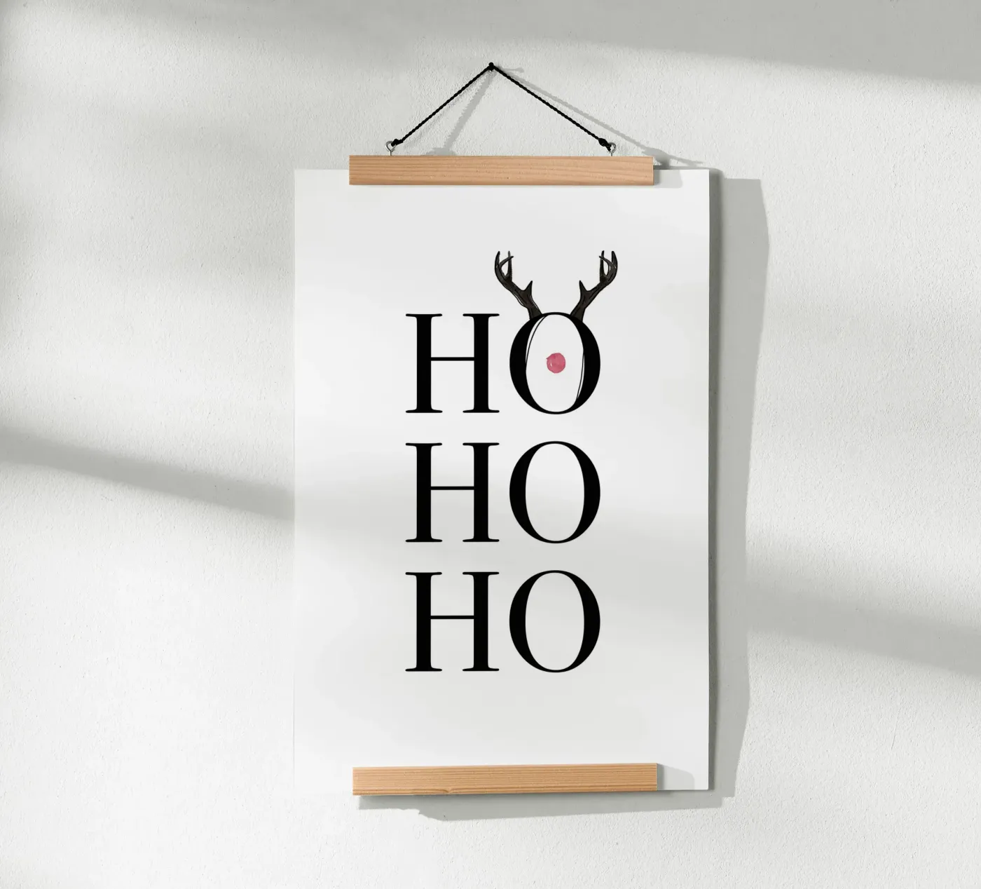 Hohoho Deer poster da KRUTH DESIGN
