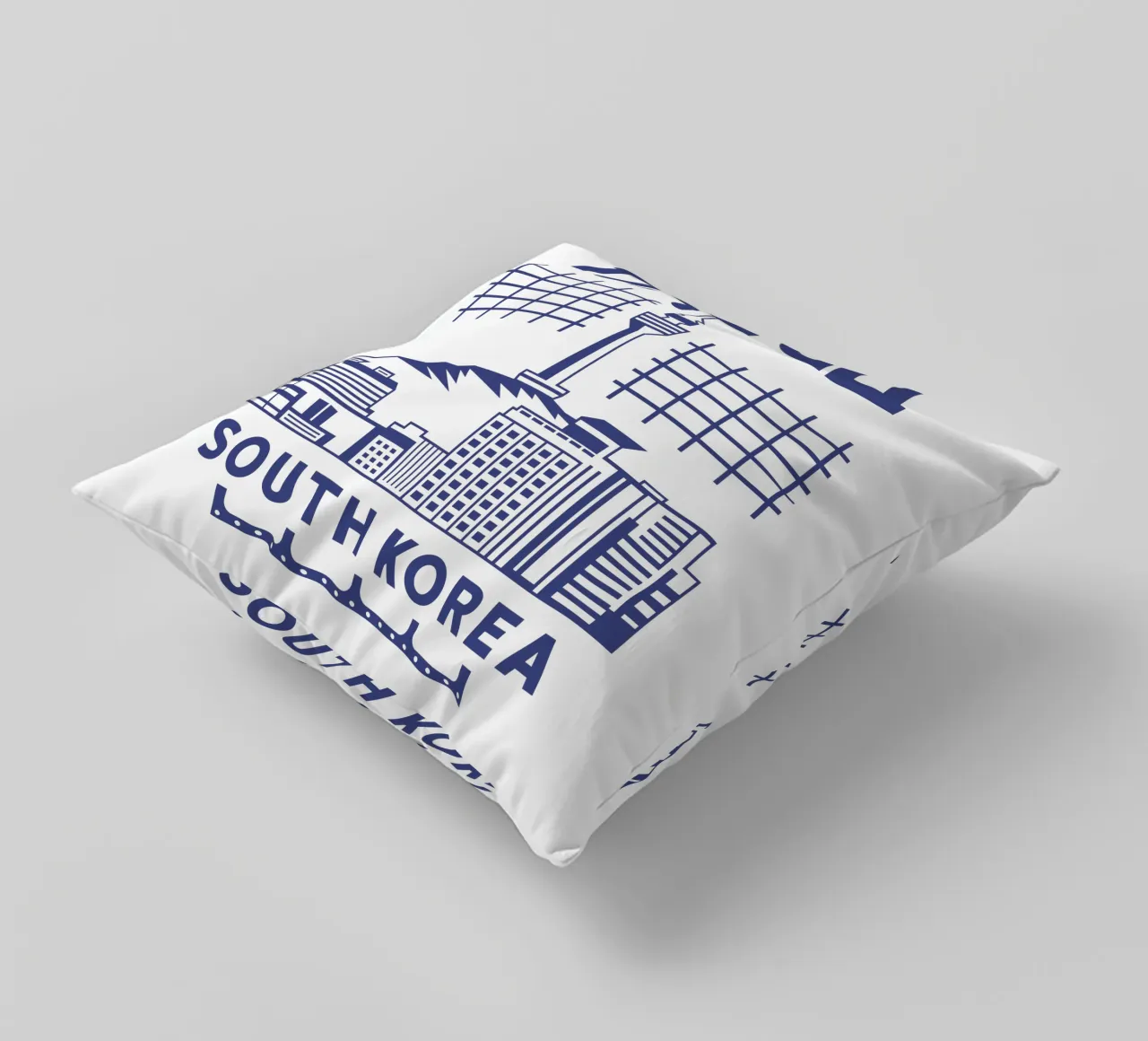 Daegu Città della Corea del Sud Arte Classica Design cuscino da rivariahill