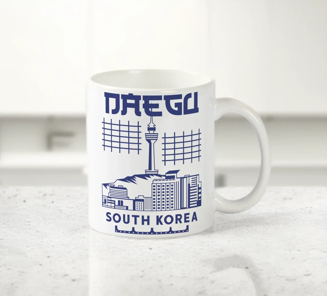 Daegu Città della Corea del Sud Arte Classica Design tazza in ceramica da rivariahill