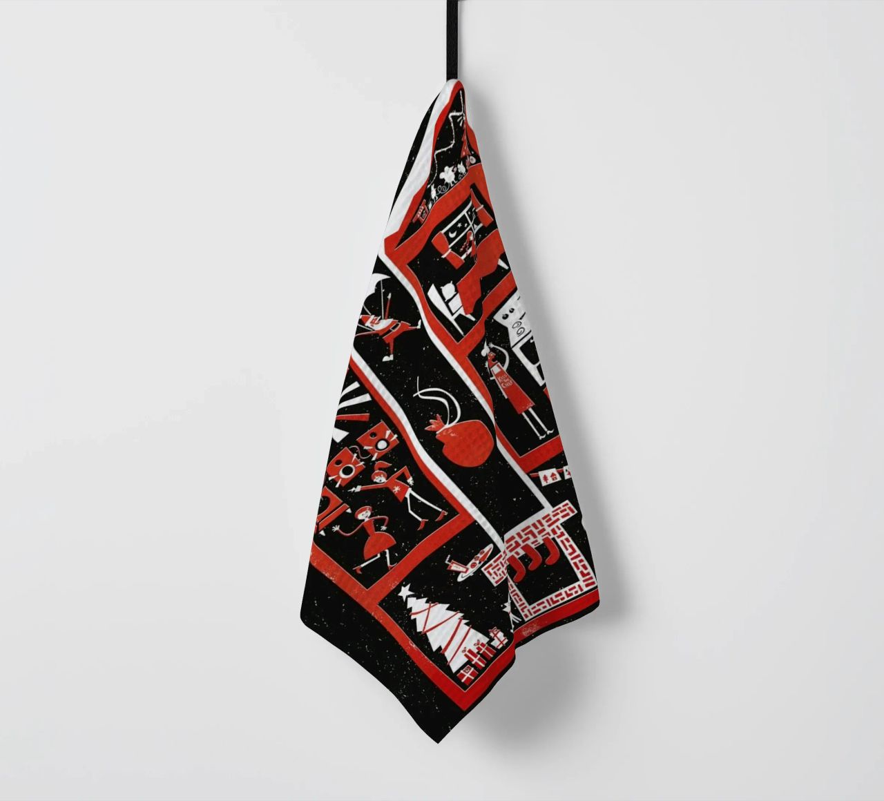 Christmas Chaos torchon de Fox & Velvet