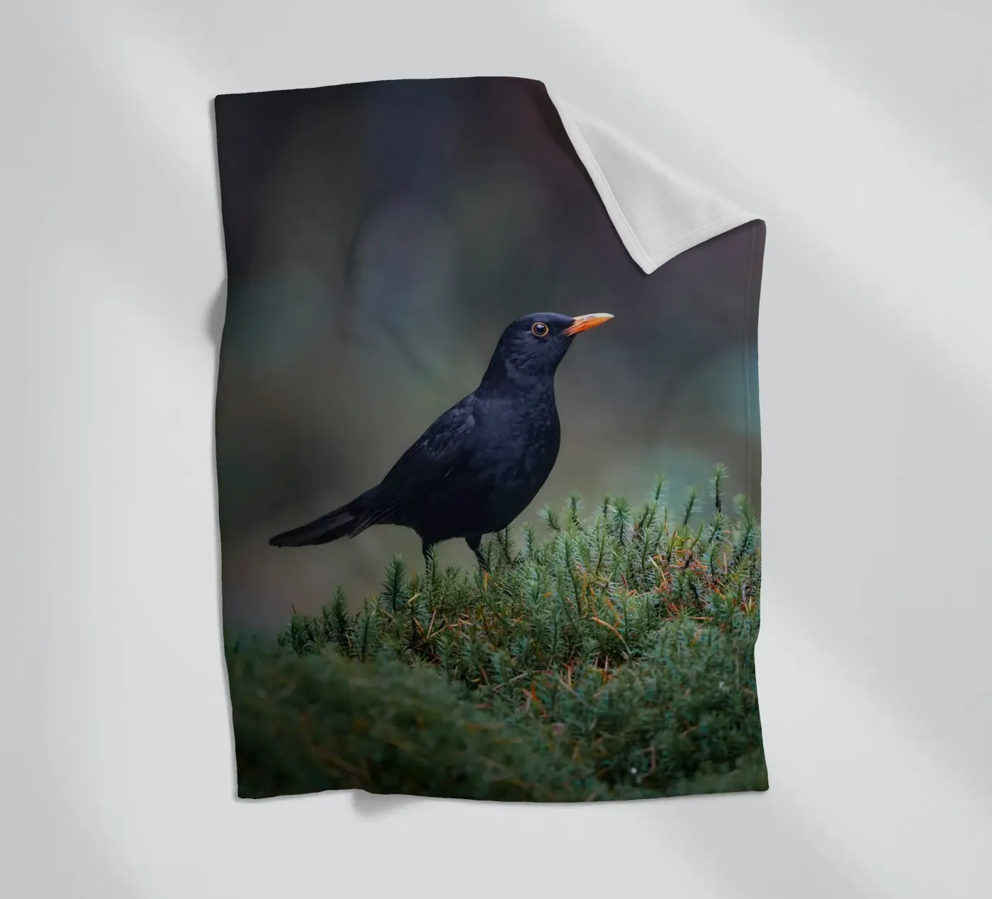 Amsel Fleecedecke von Tom's Wildlife