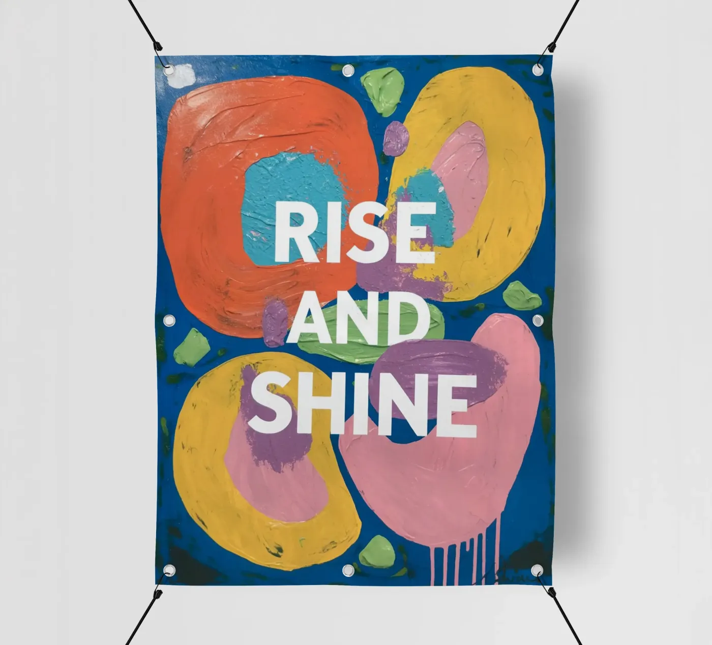 RISE AND SHINE telo in pvc da logic