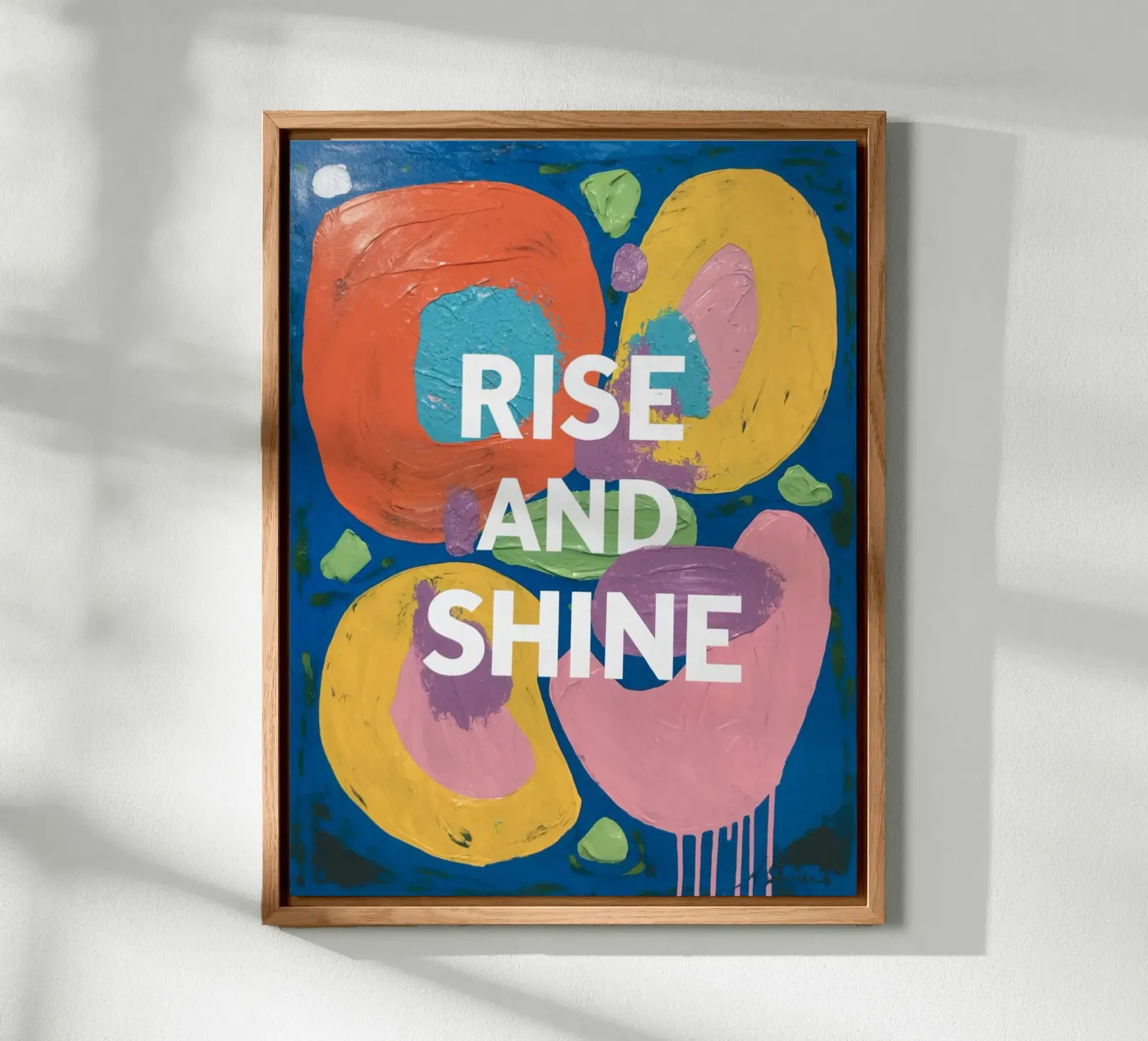 RISE AND SHINE Forex-Platte von logic