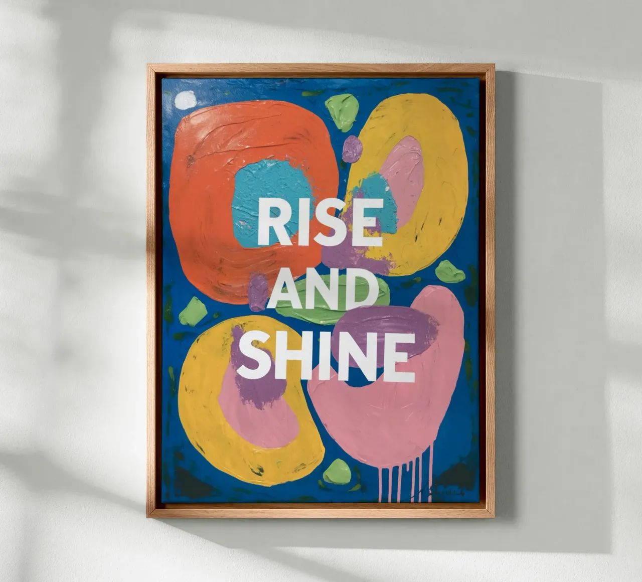 SORGERE E RISALIRE tela da logic