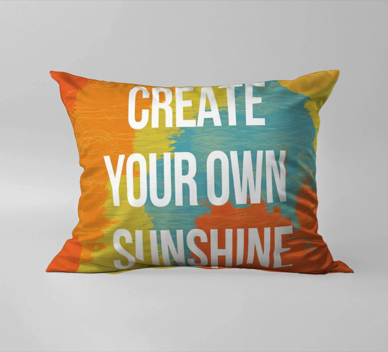CREATE YOUR OWN SUNSHINE decorative cushion by logic
