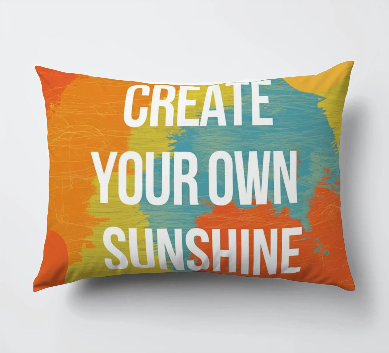 CREATE YOUR OWN SUNSHINE decorative cushion by logic