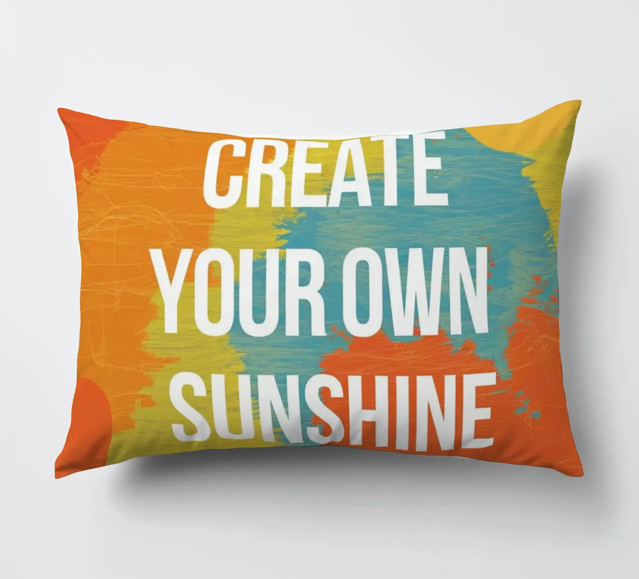 CREATE YOUR OWN SUNSHINE decorative cushion by logic