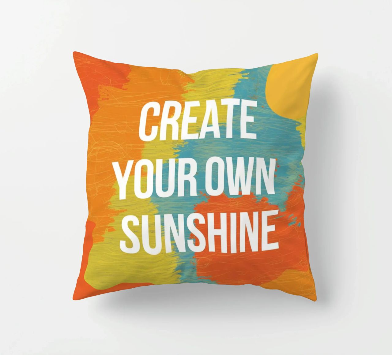 CREATE YOUR OWN SUNSHINE decorative cushion by logic