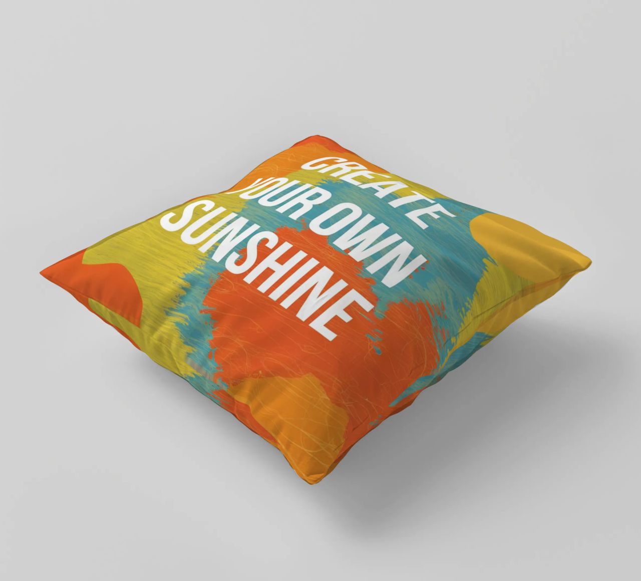 CREATE YOUR OWN SUNSHINE decorative cushion by logic
