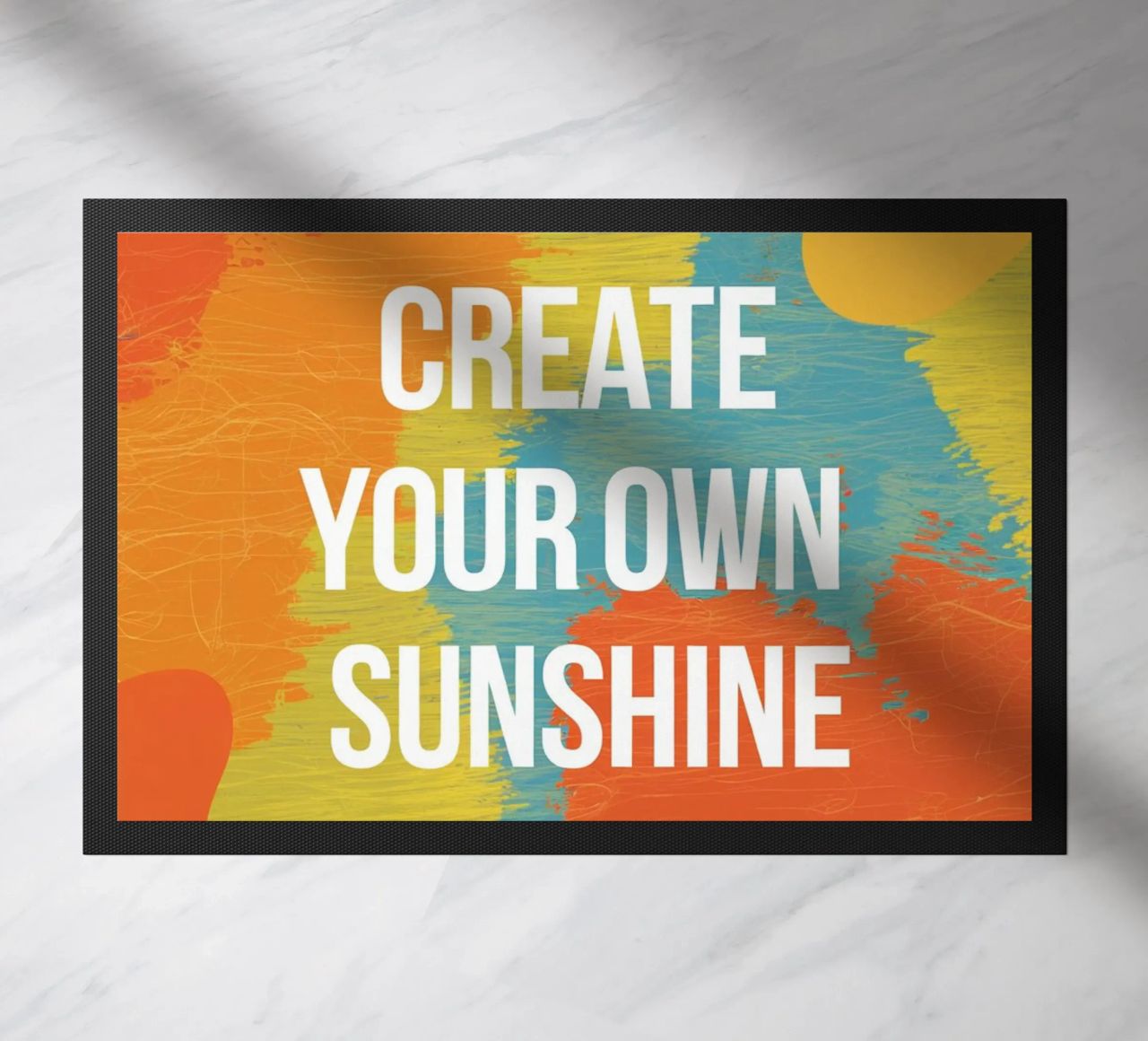 CREATE YOUR OWN SUNSHINE doormat by logic