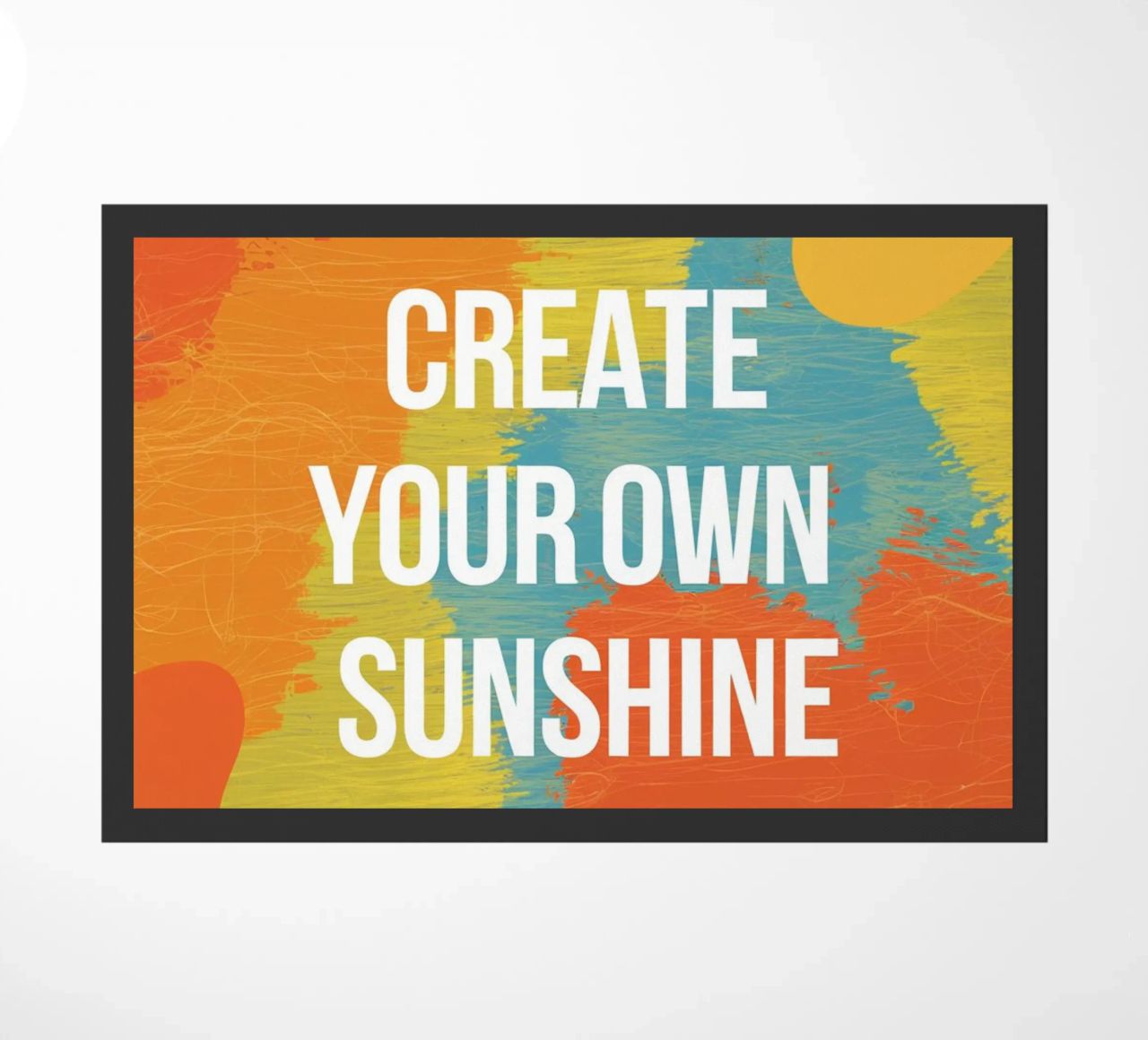 CREATE YOUR OWN SUNSHINE doormat by logic