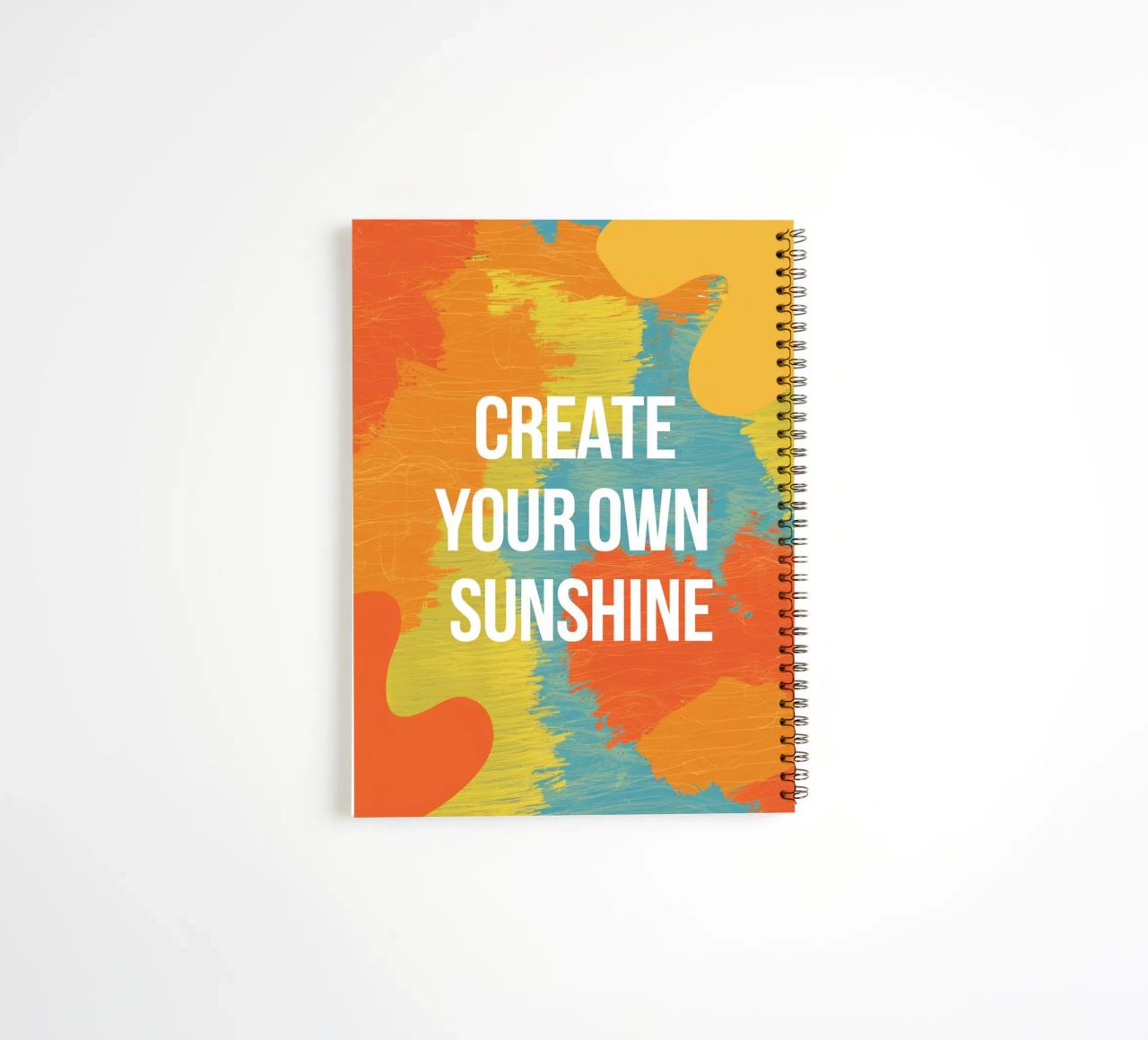CREATE YOUR OWN SUNSHINE spiral notebook by logic
