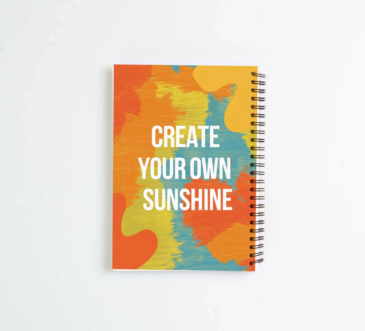 CREATE YOUR OWN SUNSHINE spiral notebook by logic