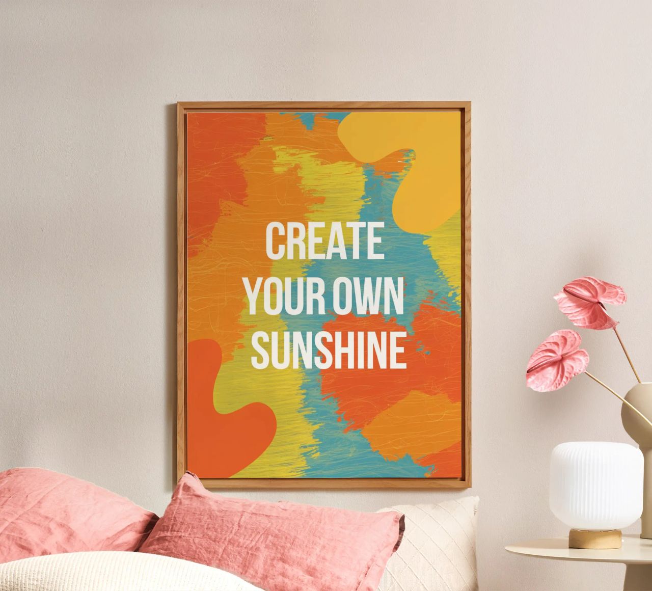 CREATE YOUR OWN SUNSHINE alu-dibond by logic