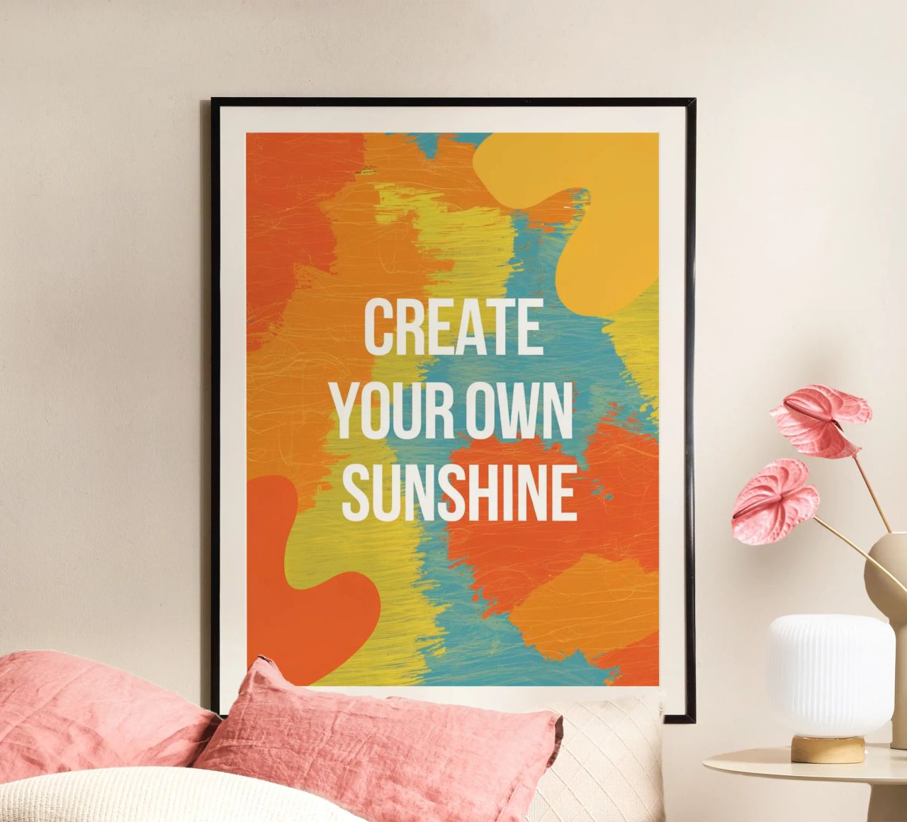 CREATE YOUR OWN SUNSHINE poster by logic