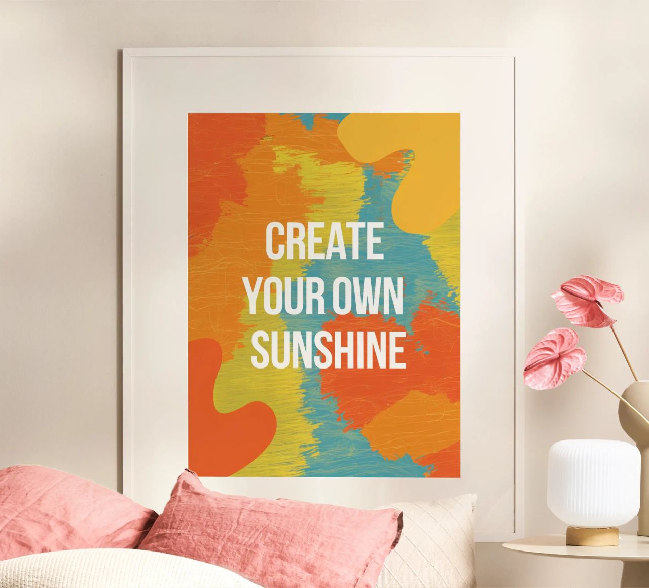 CREATE YOUR OWN SUNSHINE poster by logic