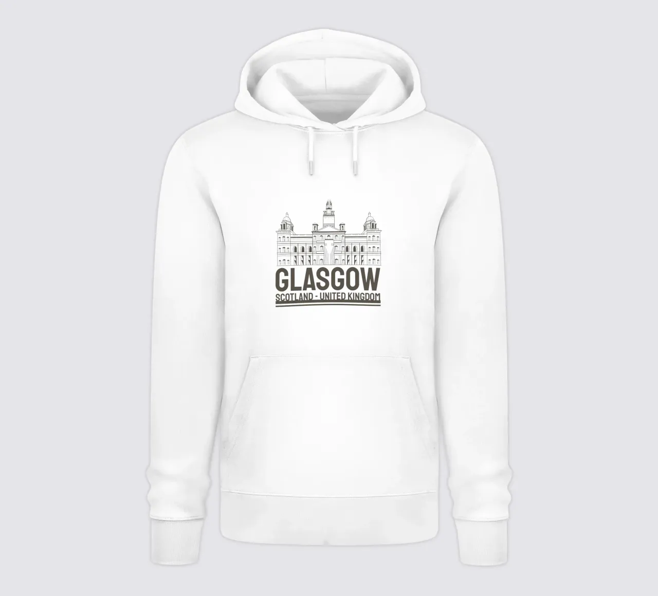 Glasgow Scotland Classic Art hoodie by rivariahill