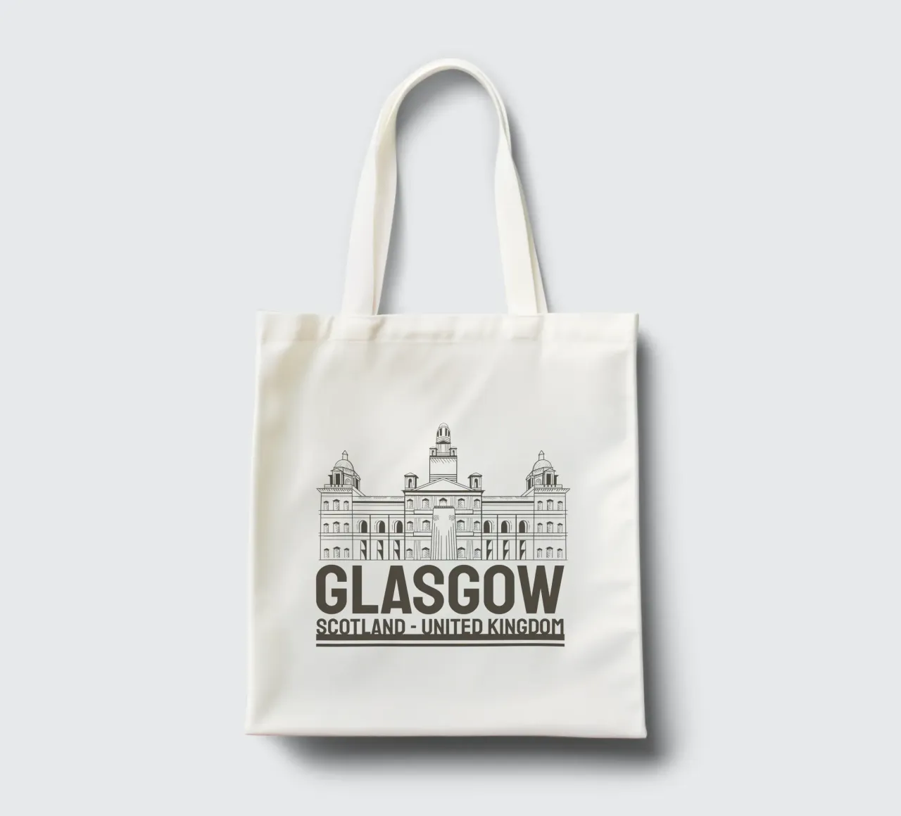 Glasgow Scotland Classic Art tote bag by rivariahill