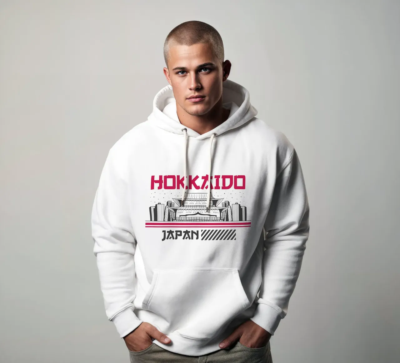 Hokkaido - Japan Classic Art hoodie by rivariahill