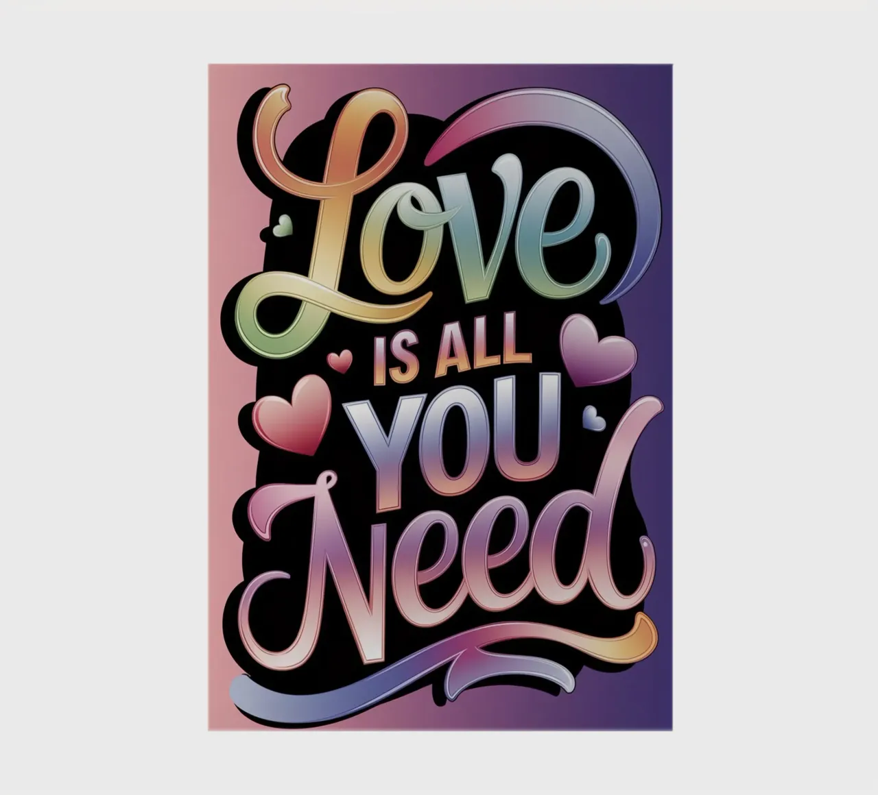 Love is All You Need notebook by logic