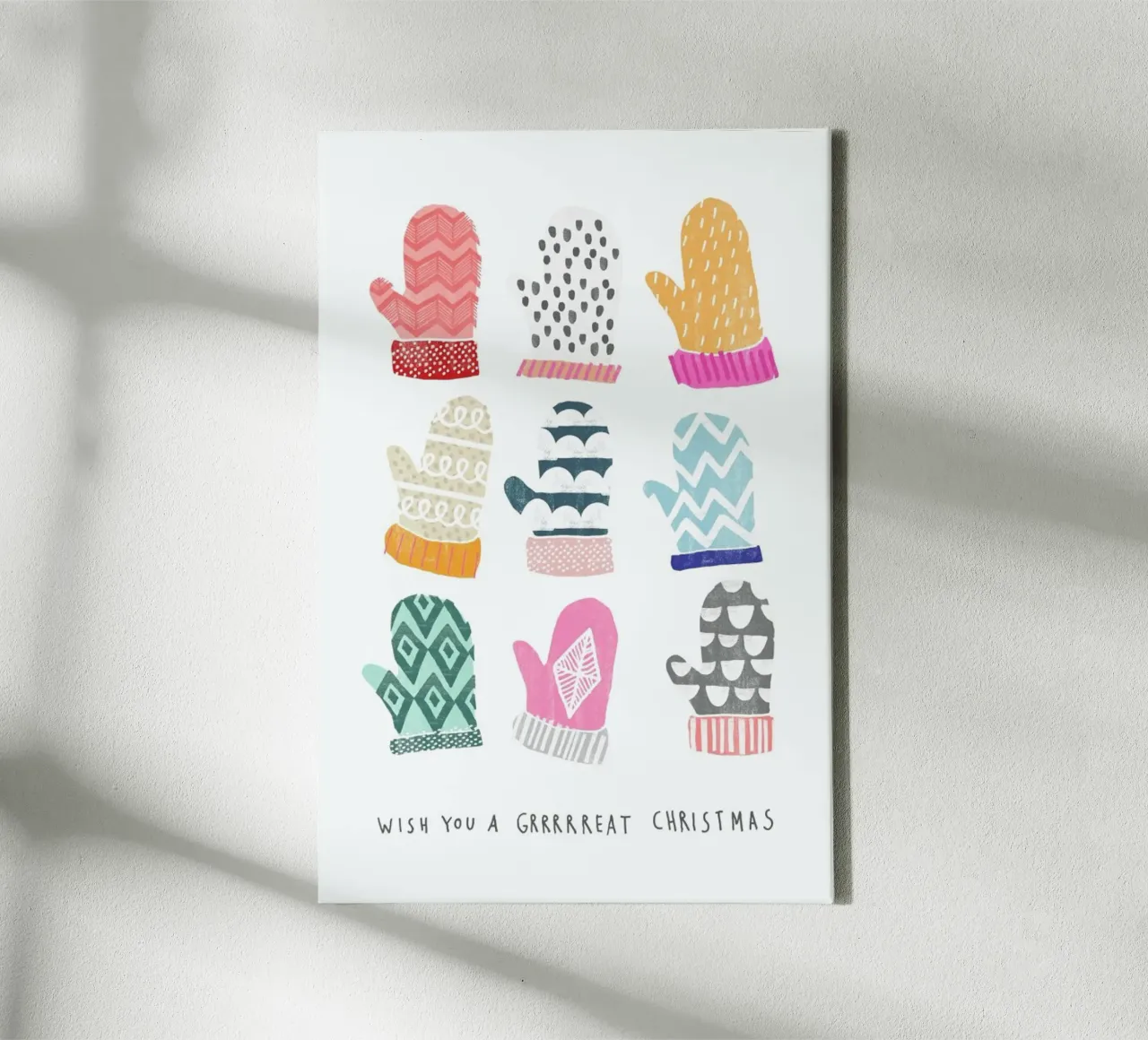 Cold Outside No. 3 canvas met Baklijst van typealive