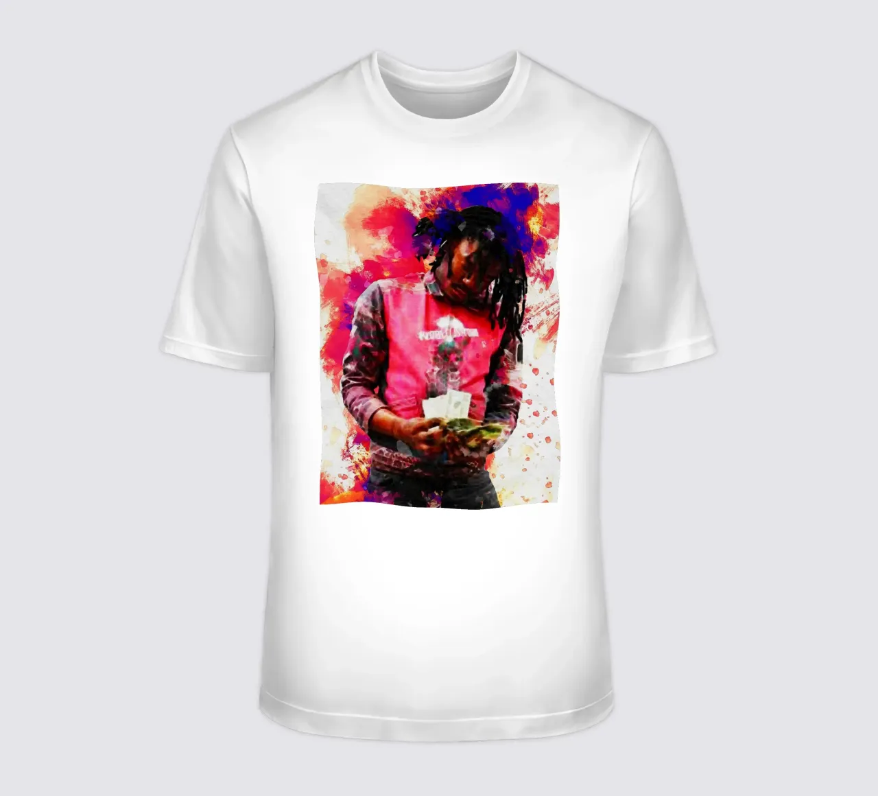 Macchia di succo WRLD t-shirt da Gunawan Rb