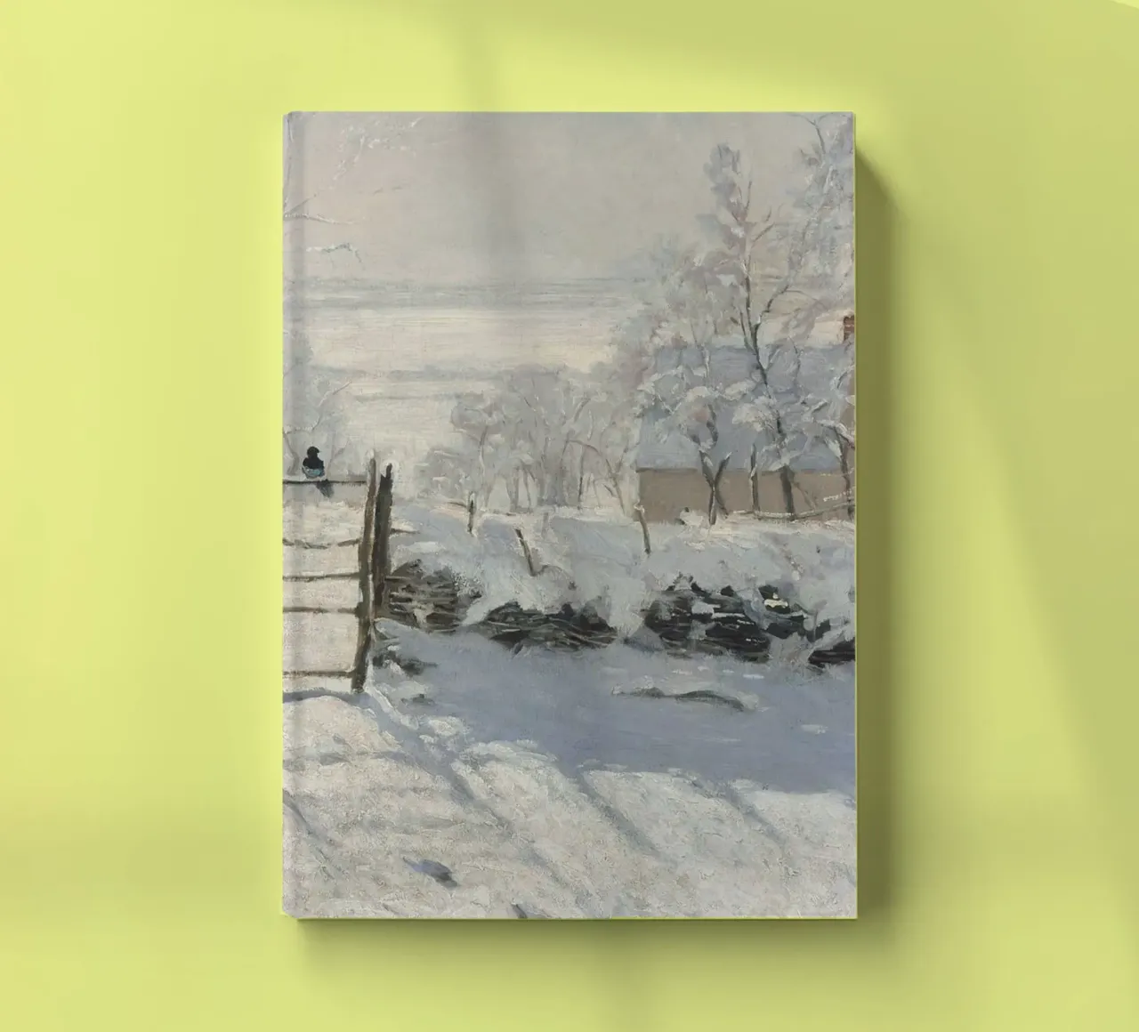 The Magpie Claude Monet notebook by apoloprints