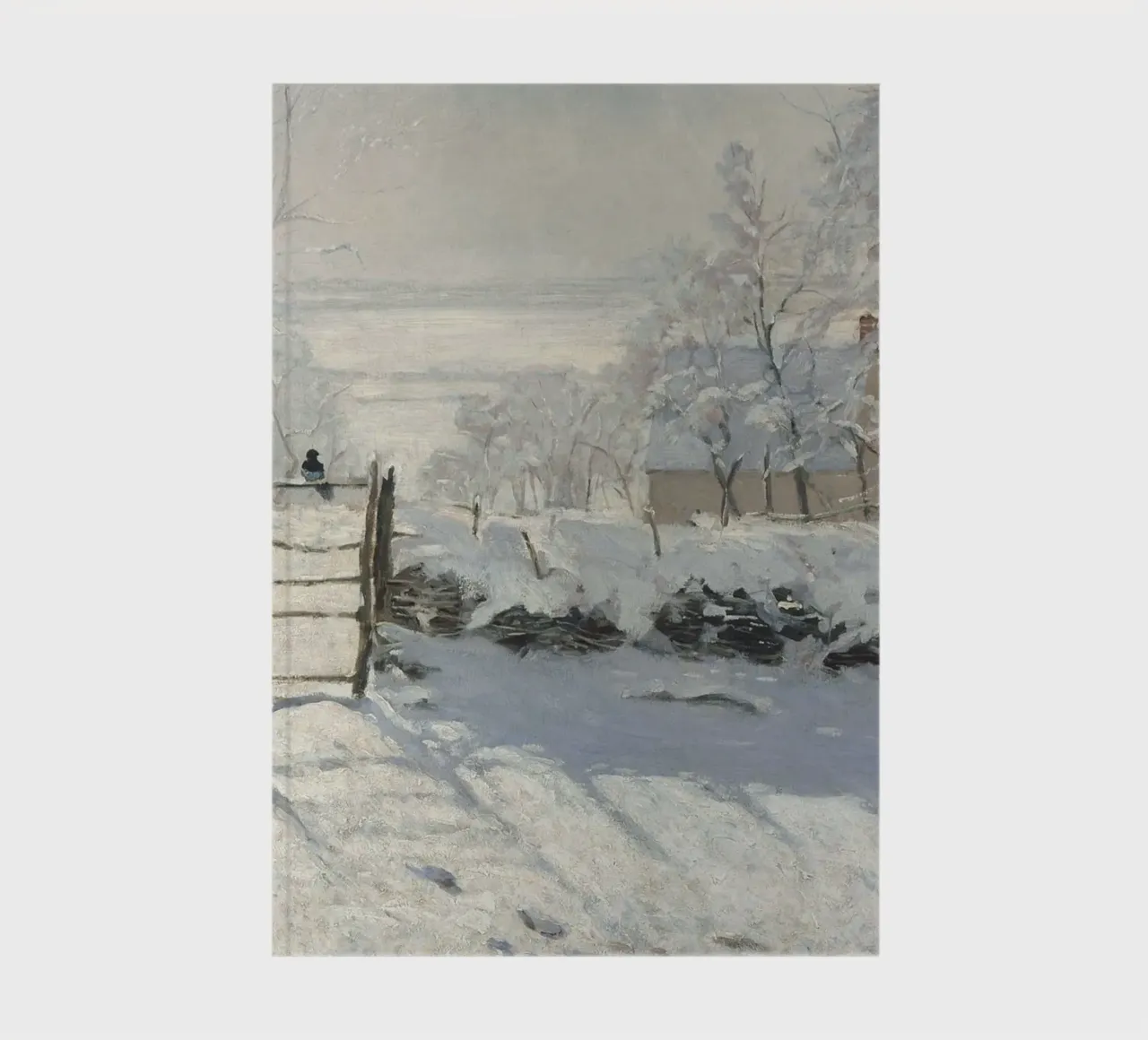 The Magpie Claude Monet notebook by apoloprints