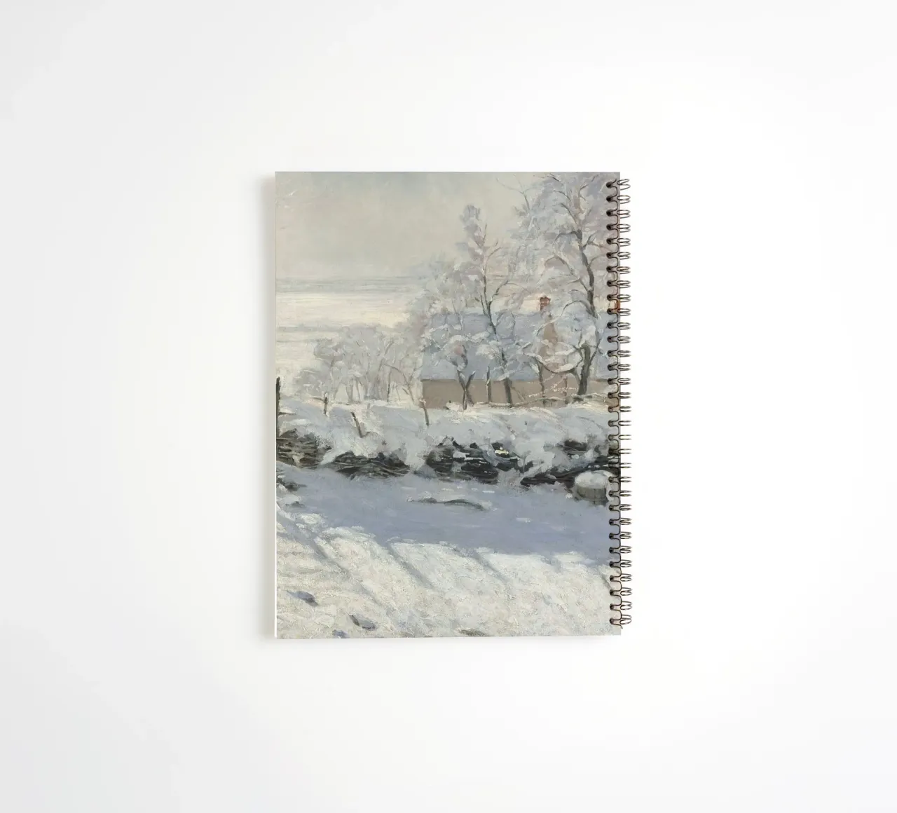 The Magpie Claude Monet diario ad anelli da apoloprints