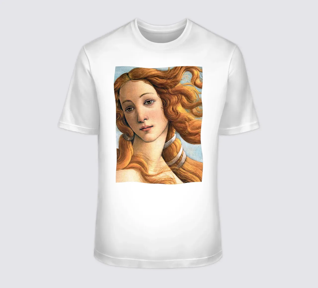 The birth of venus (close-up) t-shirt da apoloprints