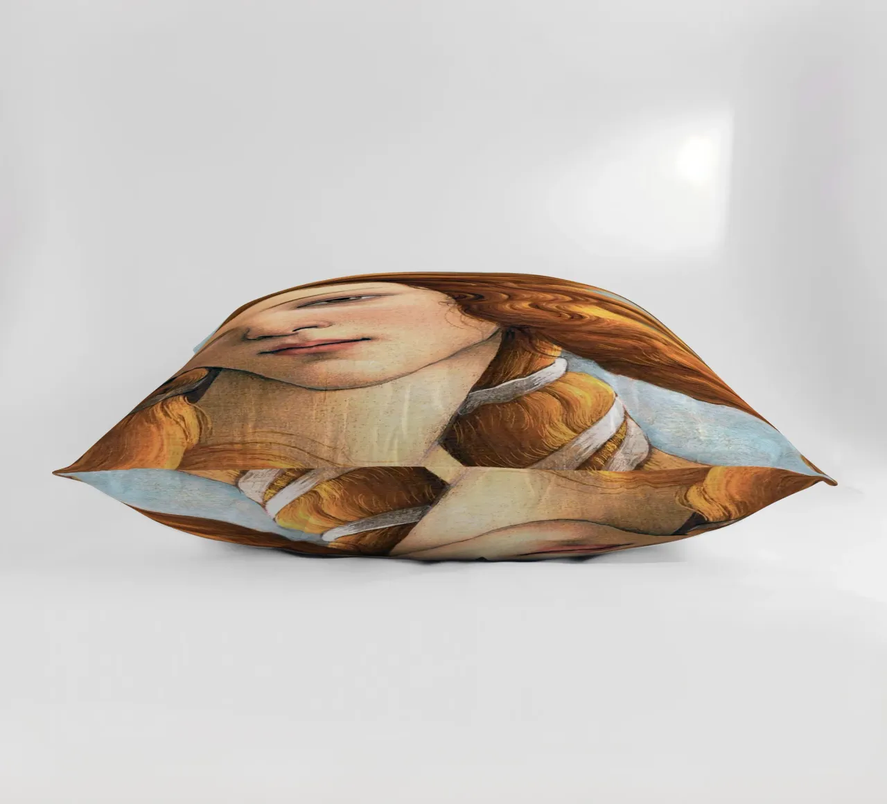 The birth of venus (close-up) cuscino da apoloprints