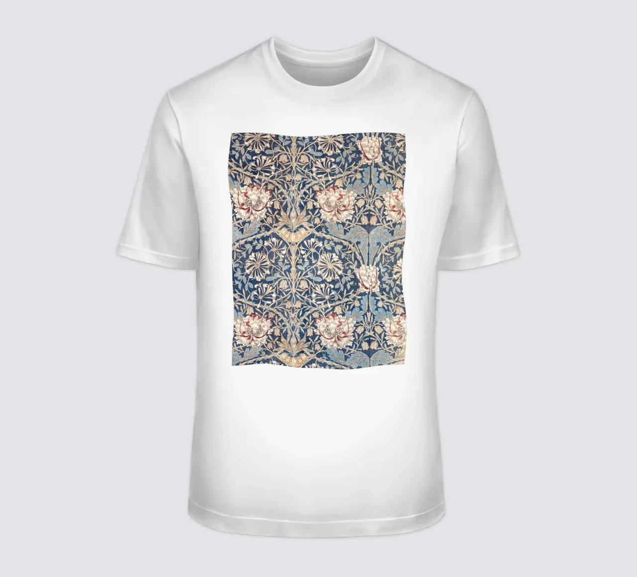 Willian Morris Honeysuckle Pattern t-shirt da apoloprints