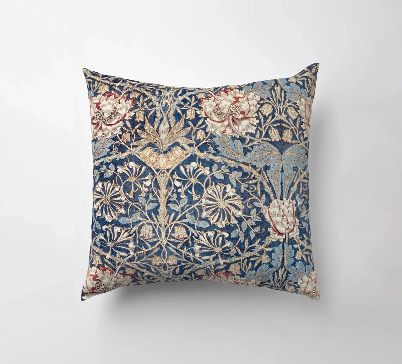 Willian Morris Honeysuckle Pattern cuscino da apoloprints