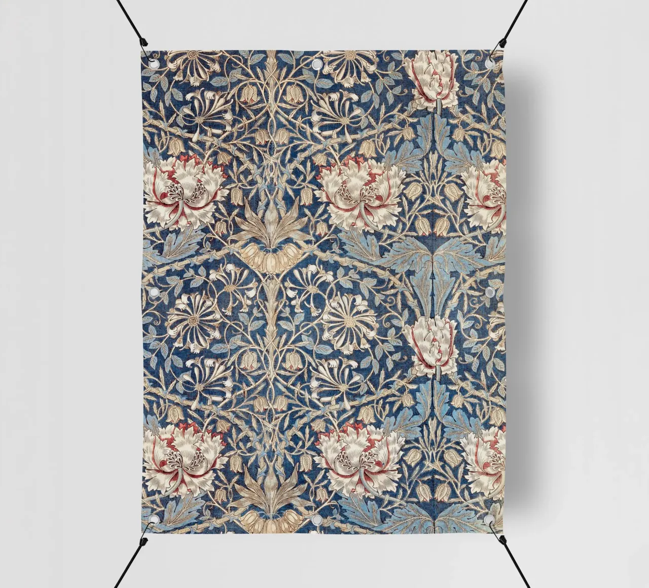 Willian Morris Honeysuckle Pattern telo in pvc da apoloprints