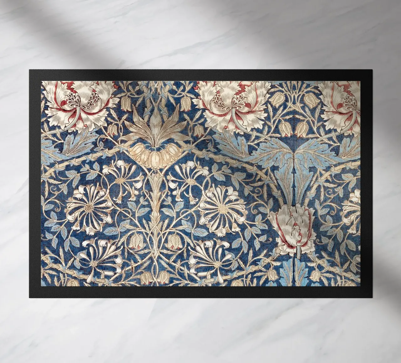 Willian Morris Honeysuckle Pattern zerbino da apoloprints