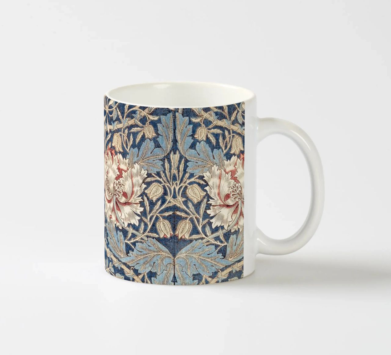 Willian Morris Honeysuckle Pattern tazza in ceramica da apoloprints
