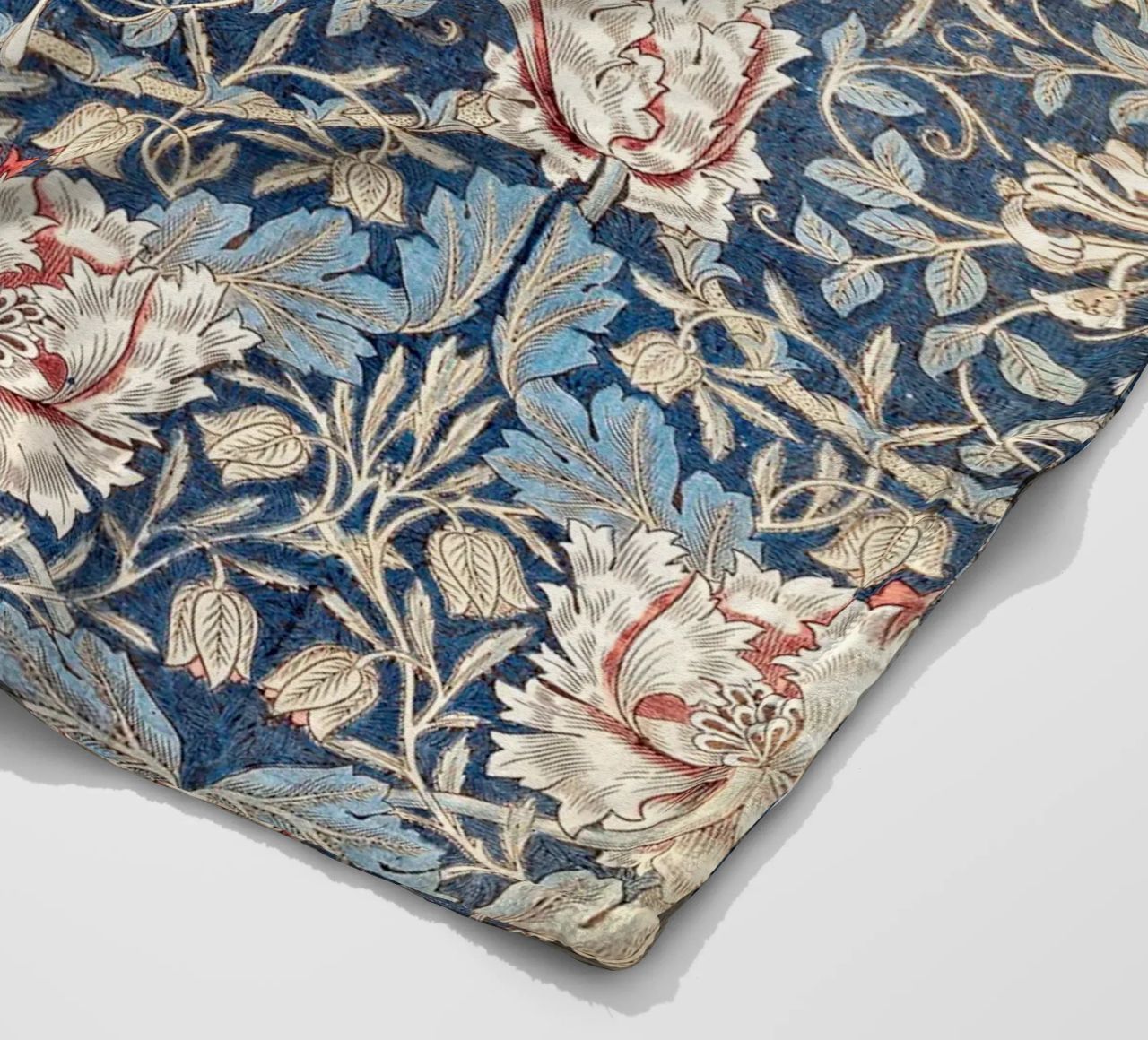 Willian Morris Honeysuckle Pattern coperta in pile da apoloprints