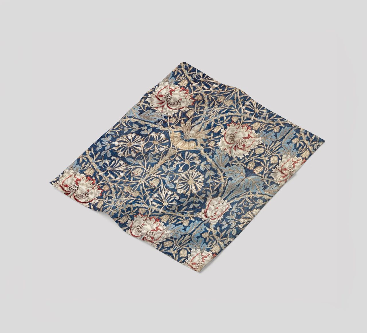 Willian Morris Honeysuckle Pattern coperta in pile da apoloprints